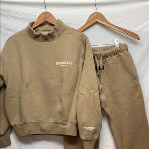 Essentials Tan Sweater for Men